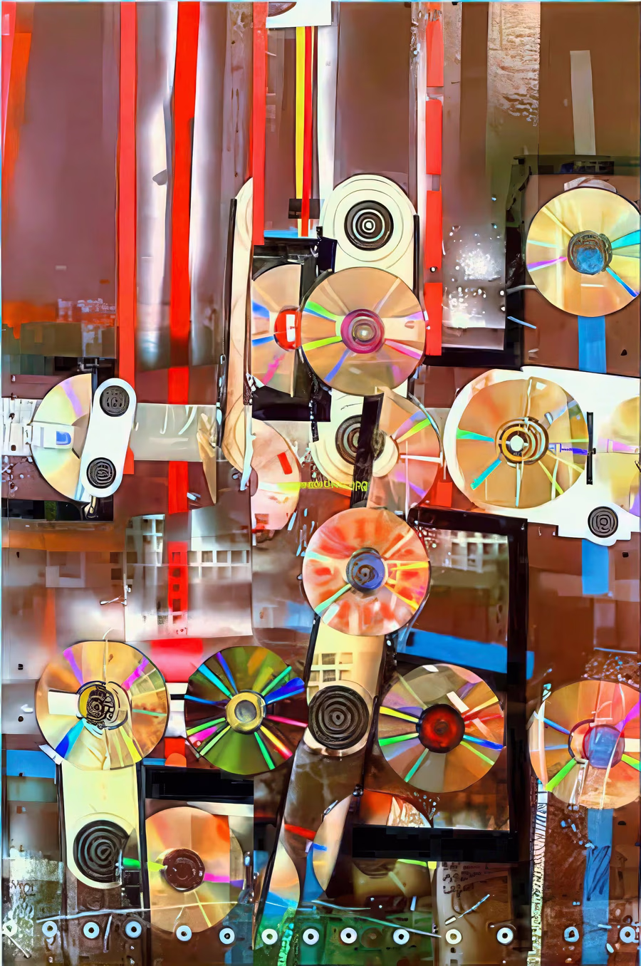 Untitled (CD Formation) 2